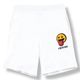 Smiley&Smiley half pants White