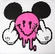Pop Art Swarovski T-shirt White �� Pink