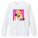 Pop smoking T-shirt white