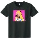 Pop smoking T-shirt Black