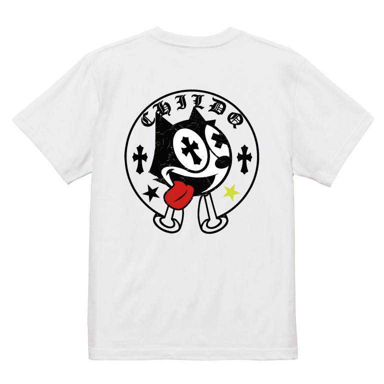 CHILDQ & FELIX  White T-shirt