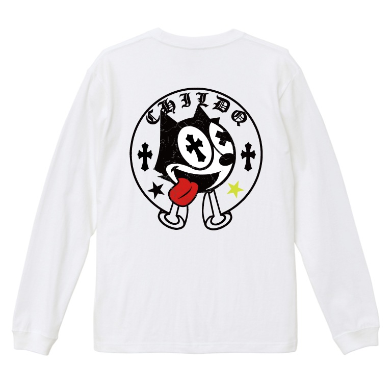 CHILDQ & FELIX  White T-shirt