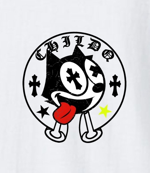 CHILDQ & FELIX  White T-shirt