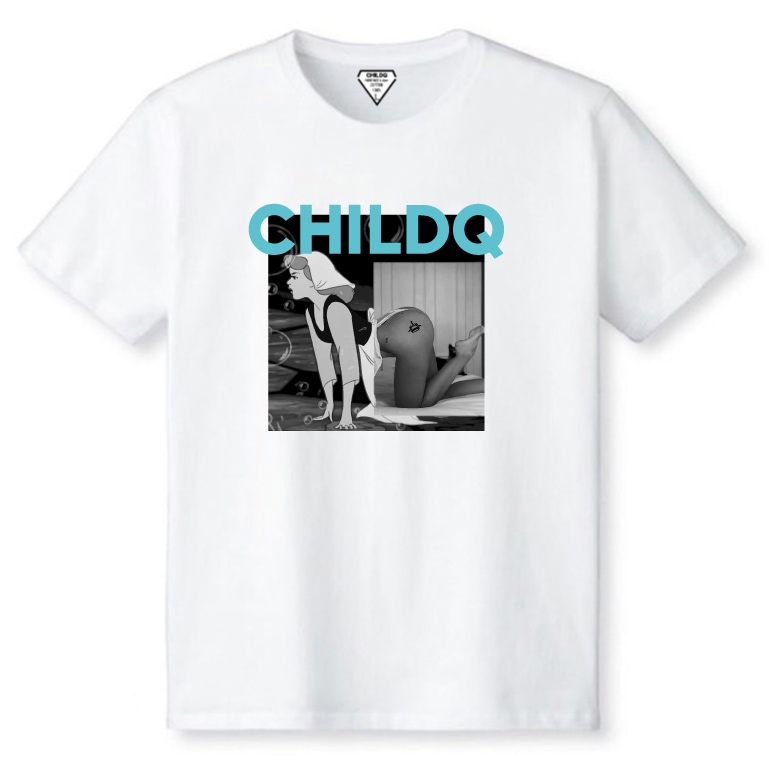 Pop Art Girl N.o21 White T-shirt