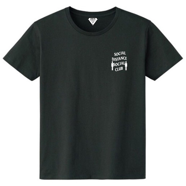 Social Distance Club T-shirt Black