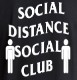 Social Distance Club T-shirt Black