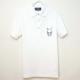 Skull Bunny Swarovski Polo shirt��white