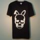 Skull Bunny T-shirt Black