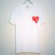 Swarovski Skull Heart T-shirt��White�ߣң��