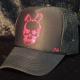 Skull Bunny Swarovski cap Black��Red