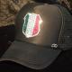 emblem Swarovski��Italy style cap Black