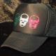 Three Skull��Italy Color Swarovski cap