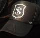 Money emblem Swarovski black cap