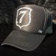Emblem Seven Swarovski cap black