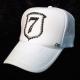 Emblem Seven Swarovski cap white