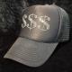 Dollar Three Swarovski Cap black