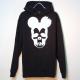 Skull Mouse Parker Black