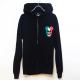 Skull Mouse Zip up Parker Italy Color Black