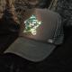 Star Camouflage Swarovski Cap Black