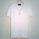 Seven Gold Swarovski necklace T-shirt��White
