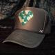 Diamond camouflage Swarovski Cap black