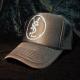 Emblem crash melt Swarovski cap black