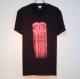 Fuck Fashion waterfall T-shirt Black��Pink