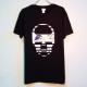 Skull Tattoo Girl NO.�� T-shirt Black