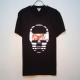 Skull Tattoo Girl NO.�� T-shirt��Black