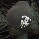Parody Melting Swarovski knit cap black