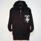 Parody Melting Zip Up Parka black