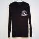 Joker Casino Swarovski��Long T-shirt Black