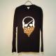 Skull Bandana Leopard Long T-shirt black
