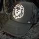Skull Lion Swarovski cap black