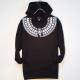 Samoa pattern Swarovski Parker black