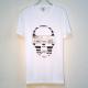 Skull Tattoo Girl NO.���� T-shirt��White