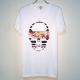 Skull Tattoo Girl NO.���� T-shirt��White