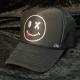 Killer Smiley Swarovski cap Black