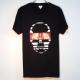 Skull Tattoo Girl NO.��4 T-shirt��Black