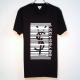 Parody bar code N.O�� T-shirt black