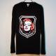 Marilyn Emblem Swarovski��Long T-shirt Black��Red