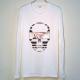 Skull Tattoo Girl NO.��7 T-shirt��White