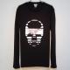 Skull Tattoo Girl NO.��7 T-shirt��Black