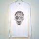 Seven Star Swarovski Long T Shirt White