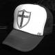 Emblem Cross Swarovski Cap BlackWhiteCap