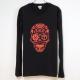 Seven Star Swarovski Long T Shirt Black&Red