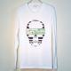Skull Tattoo Girl NO.��9 T-shirt��White