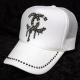 Parody Melting Swarovski Full Custom Cap White