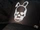 Skull Bunny Swarovski cap��Black��