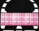 Skull crest monogram Black��Pink